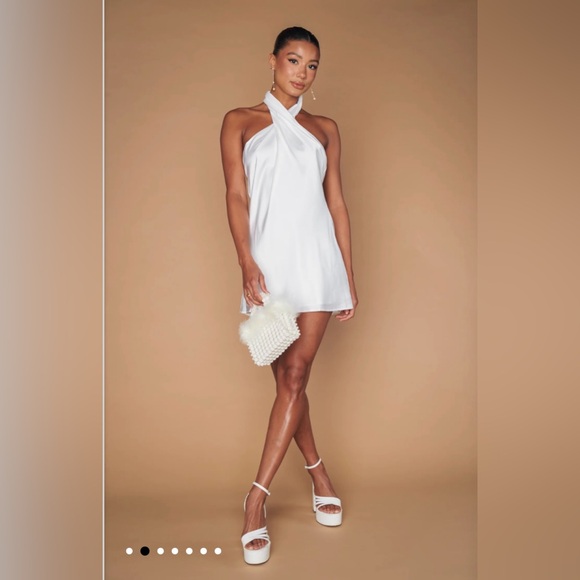 Show Me Your Mumu Jasmine Halter Mini Dress - Picture 2 of 5